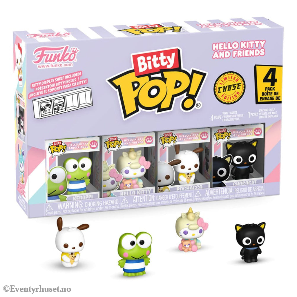 Hello Kitty and Friends Bitty POP! Vinyl Figure 4-Pack Series 2 2 cm Collectibles