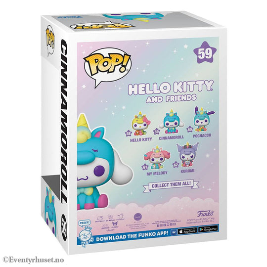 Hello Kitty and Friends POP! Sanrio Vinyl Figure Cinnamoroll 9 cm Collectibles