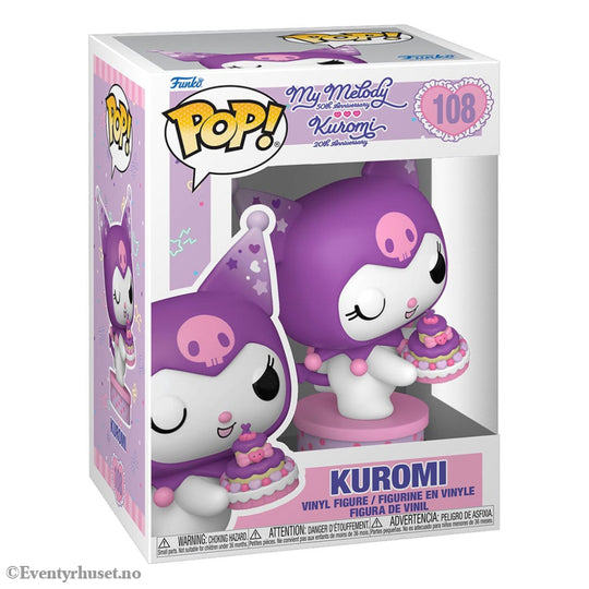 Hello Kitty and Friends POP! Vinyl Figure Kuromi with Cake (20th Anniversary) 9 cm Manga & Anime