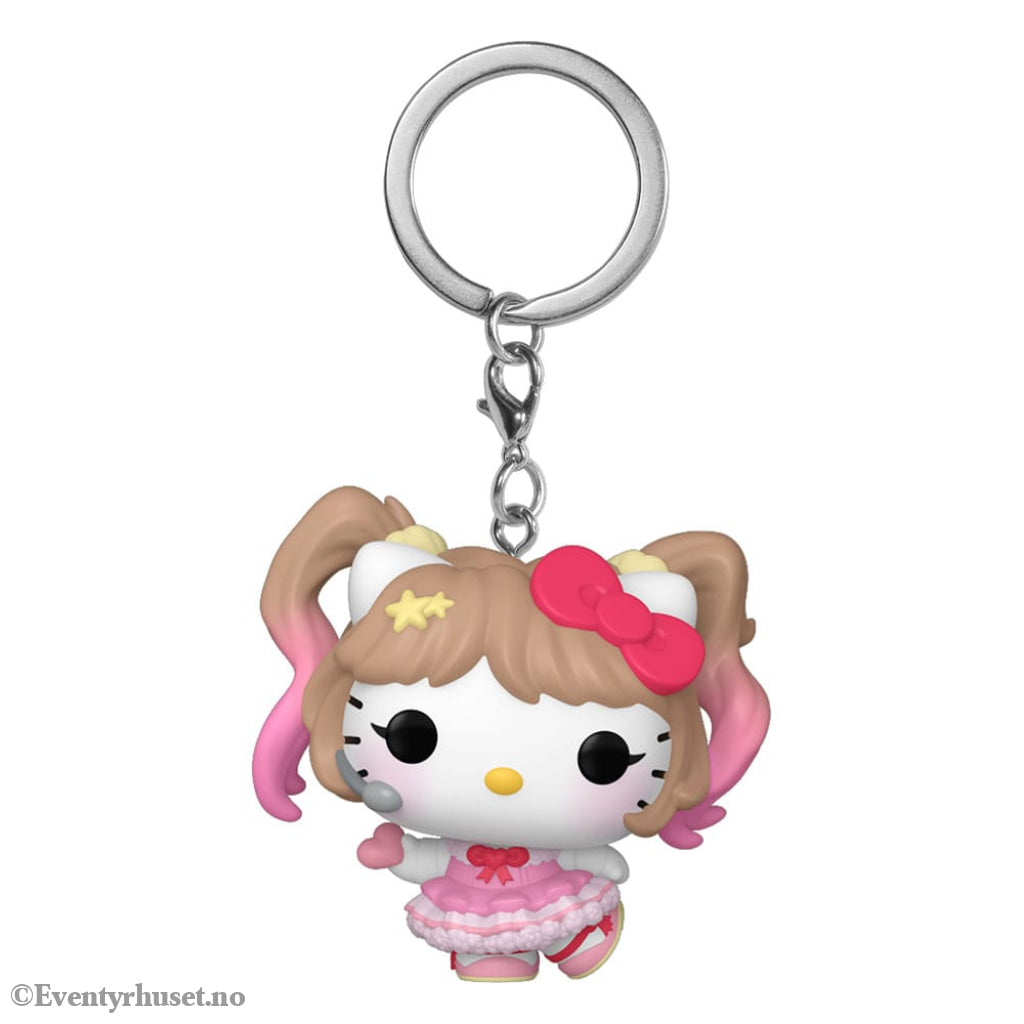 Hello Kitty and Friends POP! Vinyl Keychains 4 cm Hello Kitty (K-Pop Outfit) Display (12) Fashion & Accessories