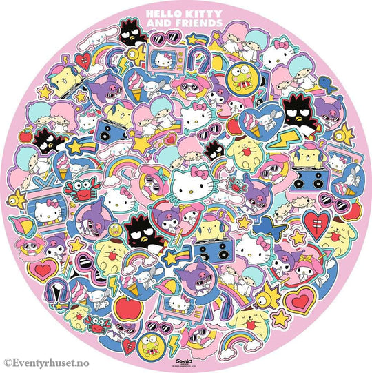Hello Kitty and Friends Round Jigsaw Puzzle (500 pieces) Games