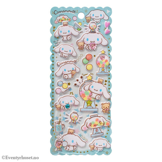 Hello Kitty and Friends Sticker Cinnamoroll Puffy Assortment (20) Home & Gifts