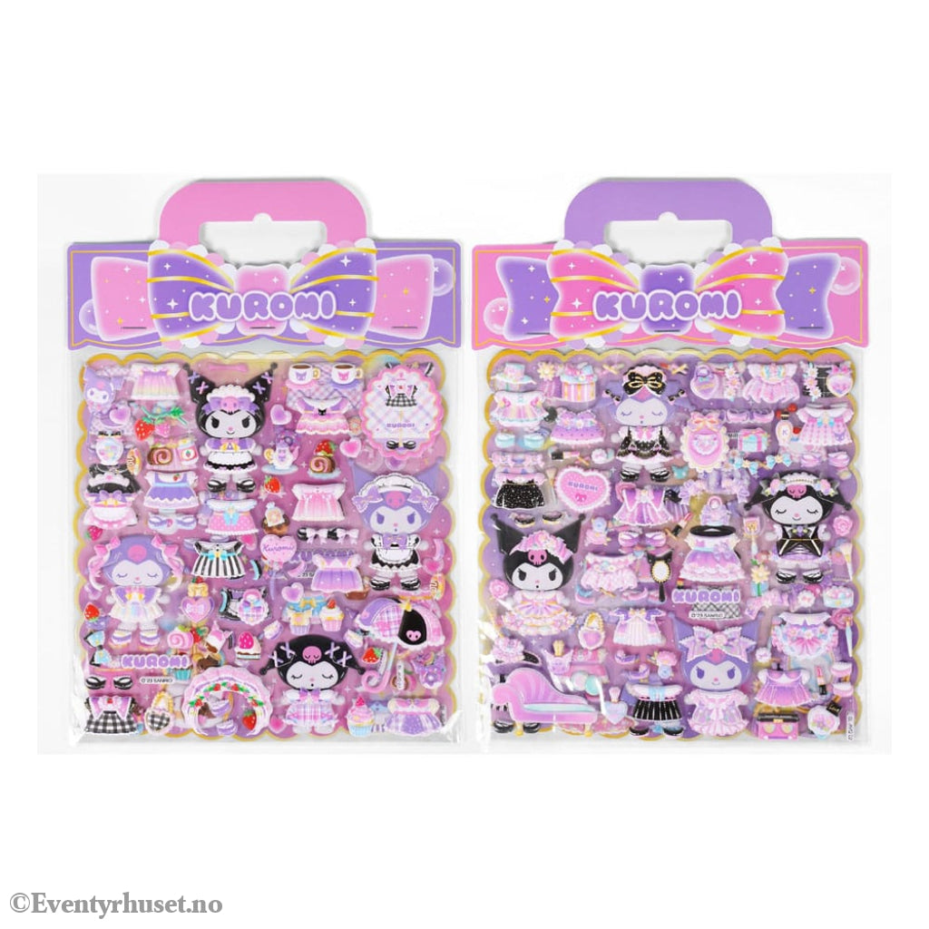 Hello Kitty and Friends Sticker Kuromi Puffy Assortment (10) Home & Gifts