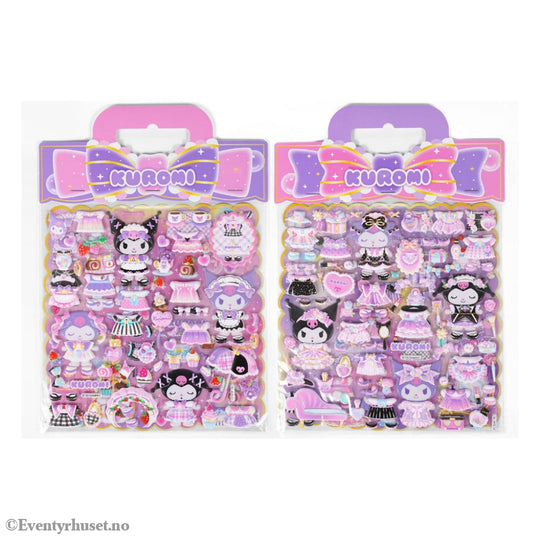 Hello Kitty and Friends Sticker Kuromi Puffy Assortment (10) Home & Gifts