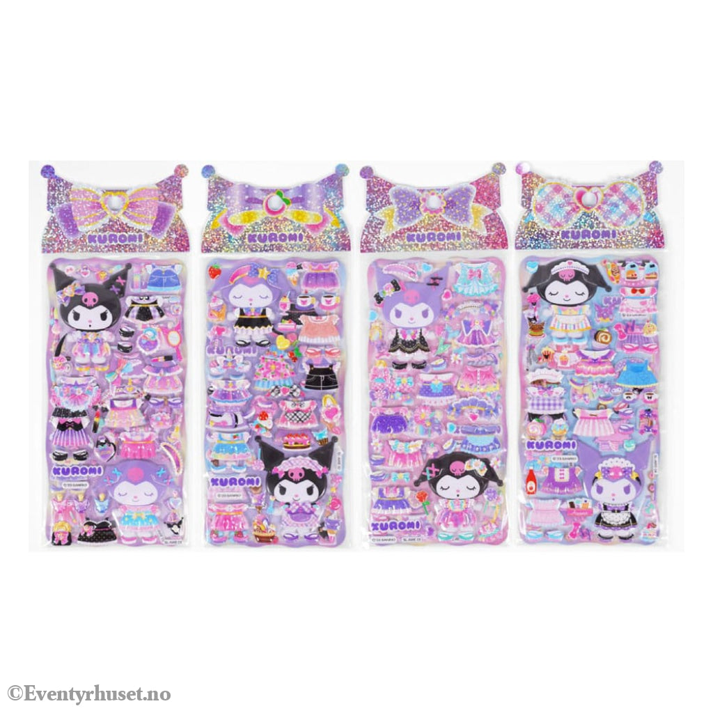 Hello Kitty and Friends Sticker Kuromi Puffy Assortment (20) Home & Gifts
