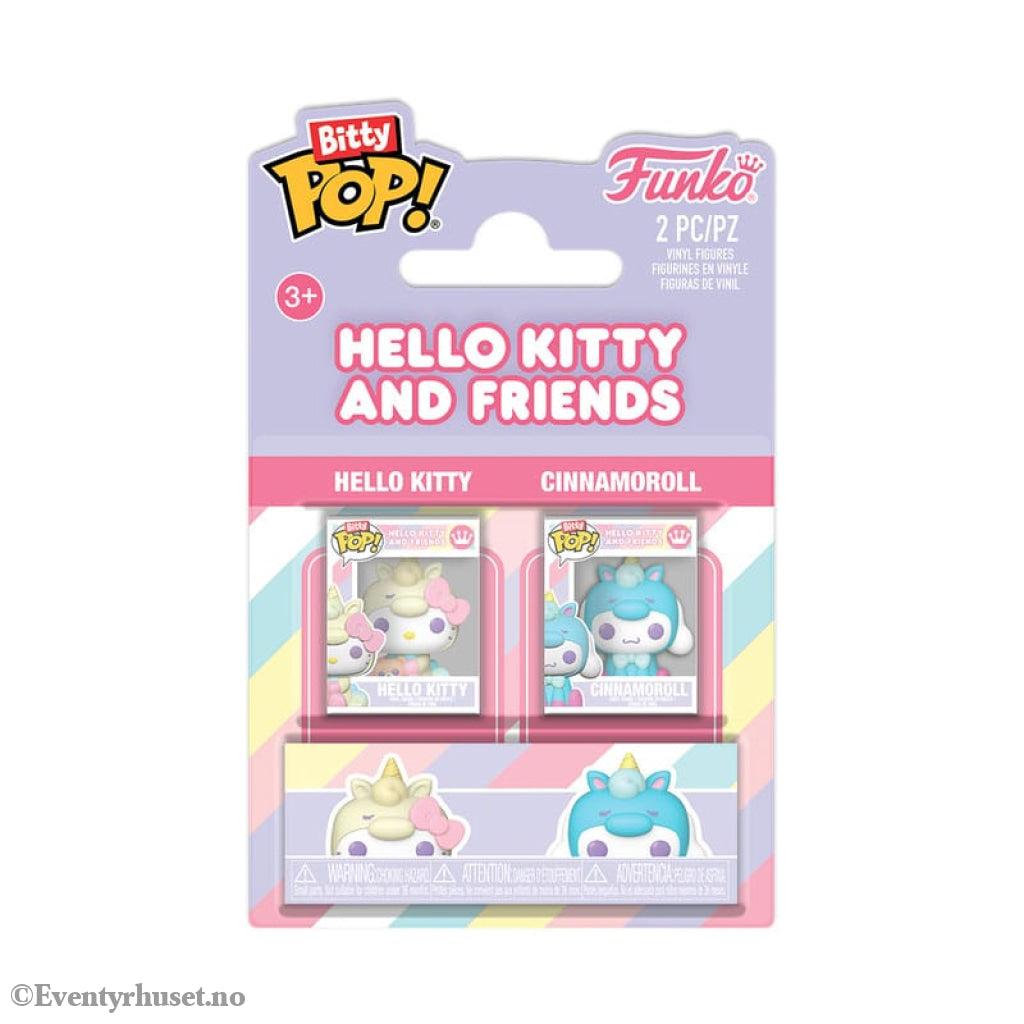 Hello Kitty Bitty POP! Vinyl Figure 2-Pack HK & Cinnamonroll 2,5 cm Manga & Anime