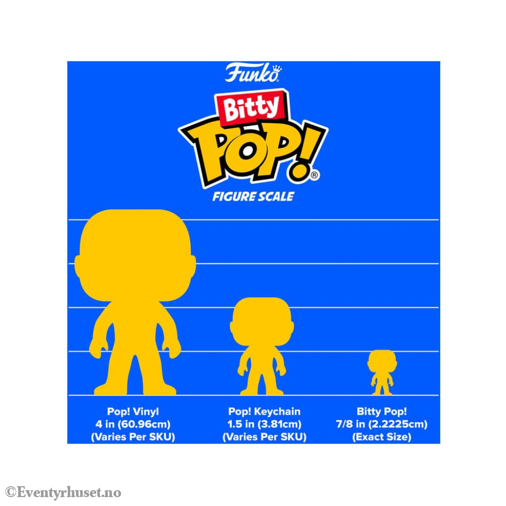 Hello Kitty Bitty POP! Vinyl Figures 2-Pack My Melody&Kuromi 2 cm Collectibles