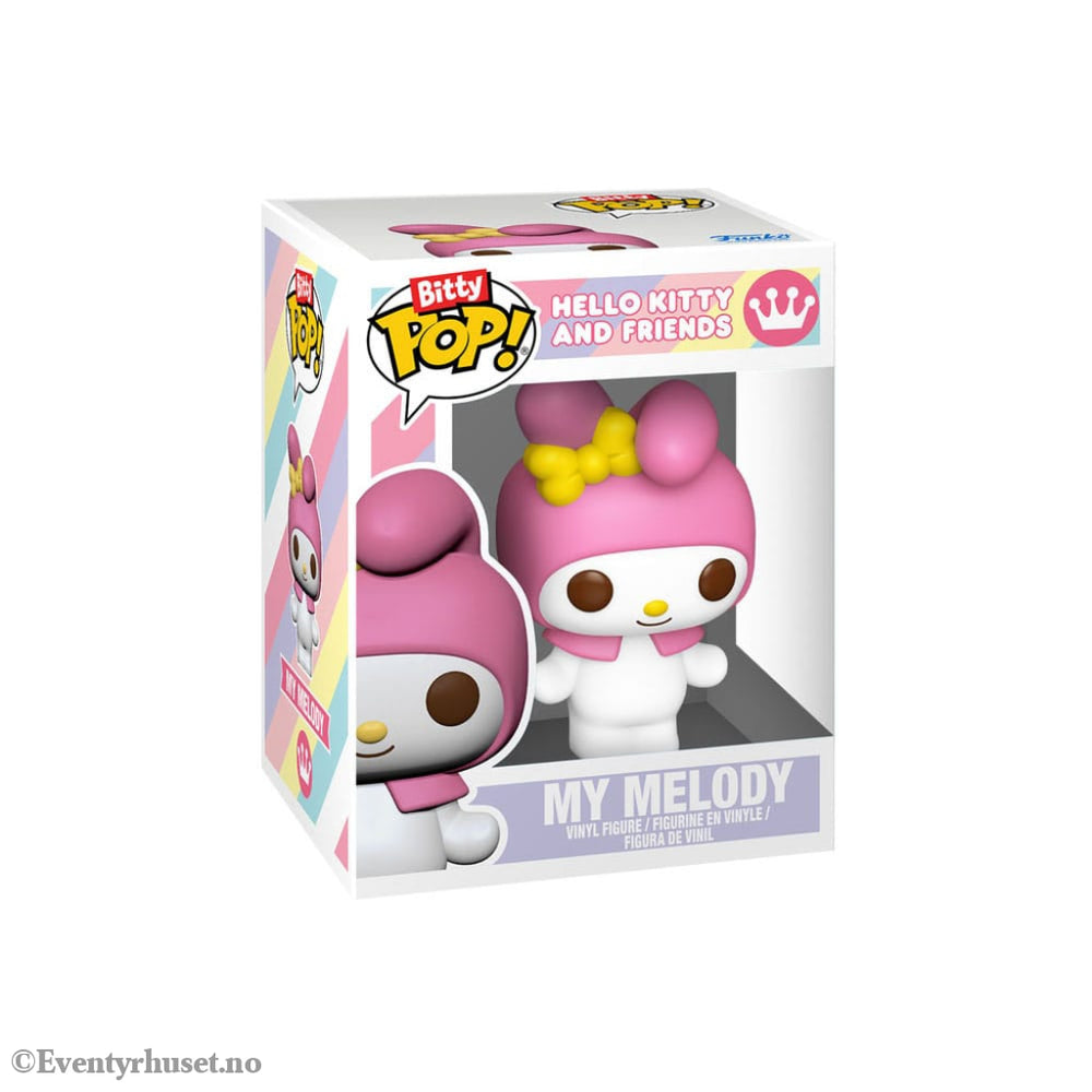 Hello Kitty Bitty POP! Vinyl Figures 2-Pack My Melody&Kuromi 2 cm Collectibles