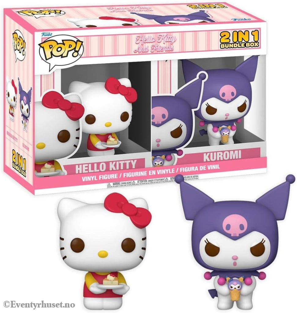 Hello Kitty Exclusive Box Hello Kitty & Kuromi - Assembled Collectibles