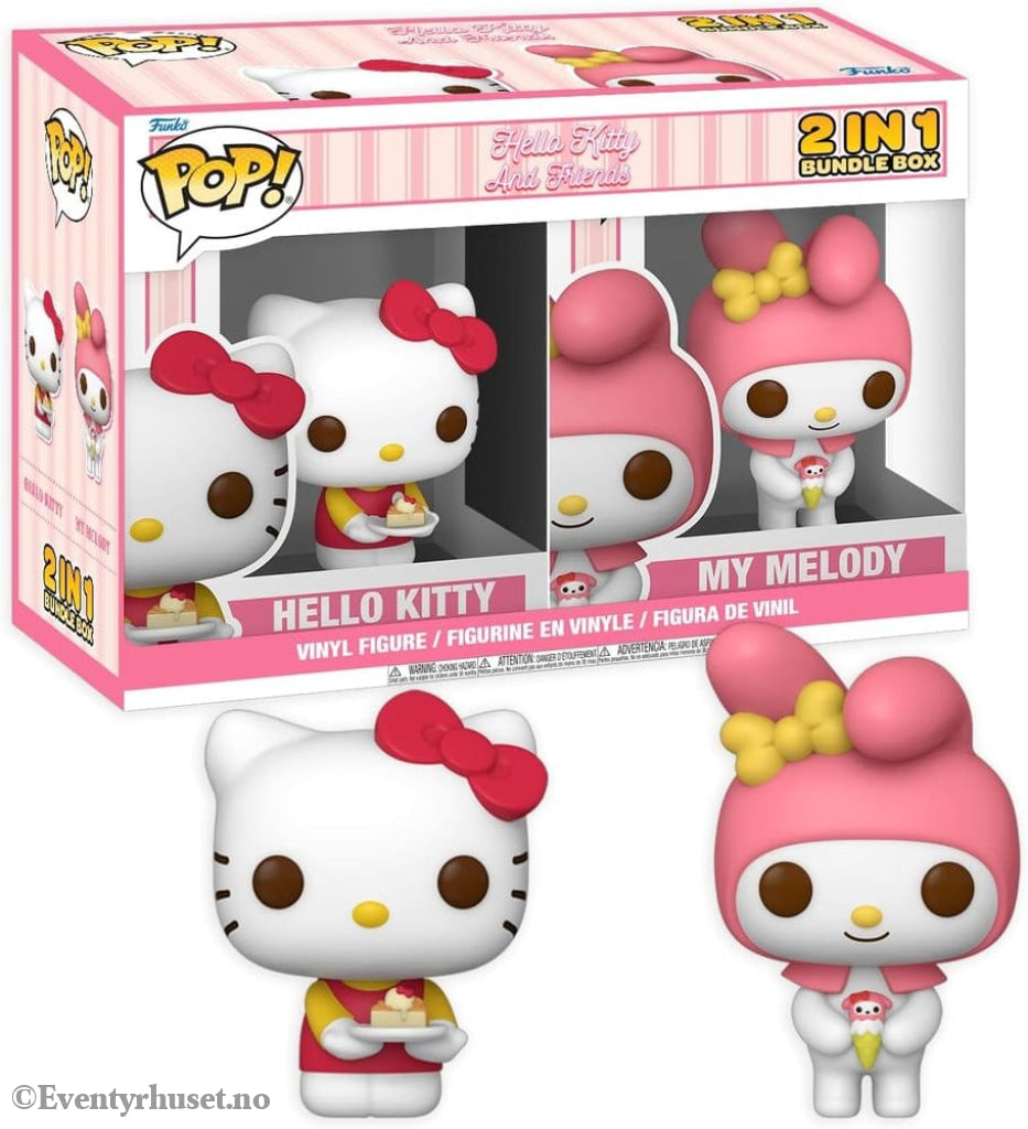 Hello Kitty Exclusive Box Hello Kitty & My Melody Assembled Collectibles