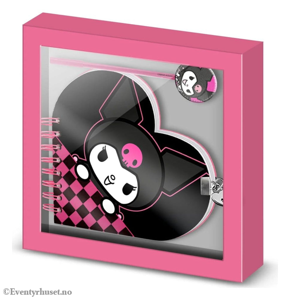 Hello Kitty Notebook with Pen Gift Set Kuromi Chessy Home & Gifts