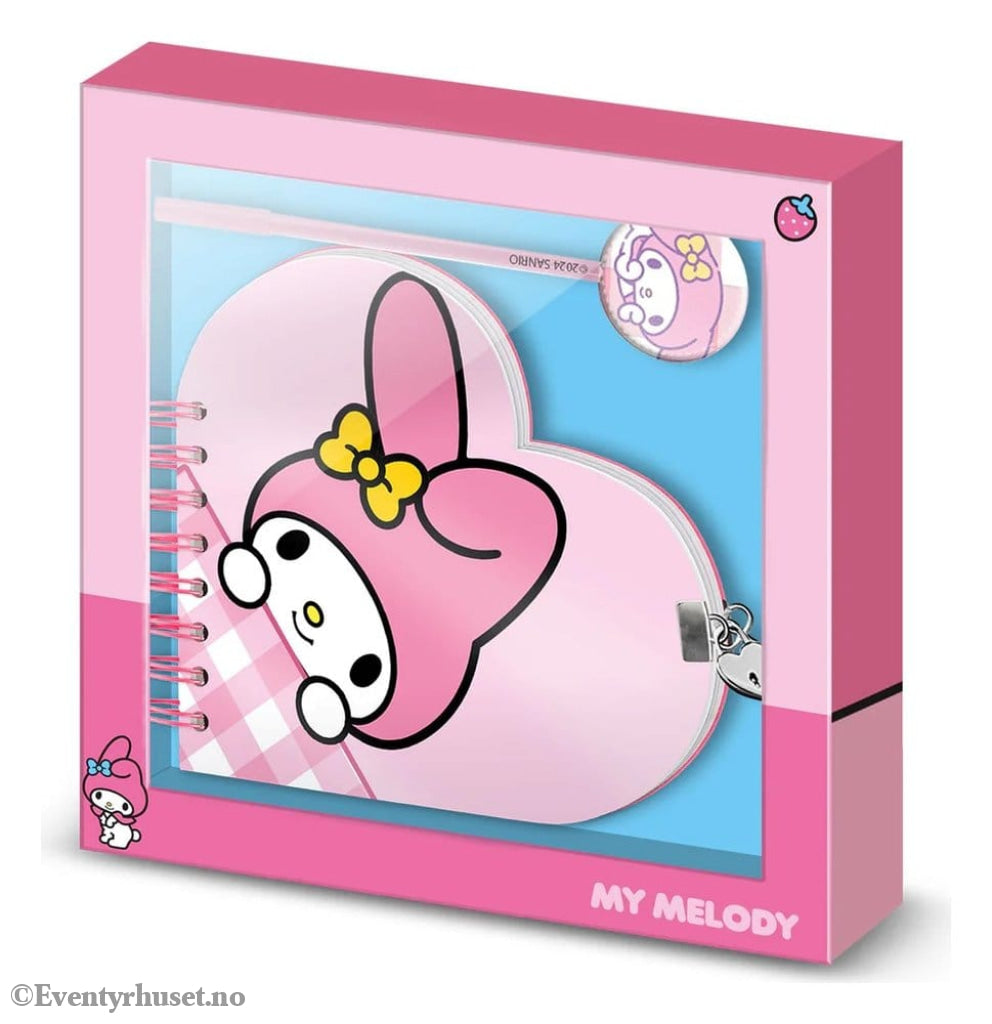 Hello Kitty Notebook with Pen Gift Set My Melody Home & Gifts