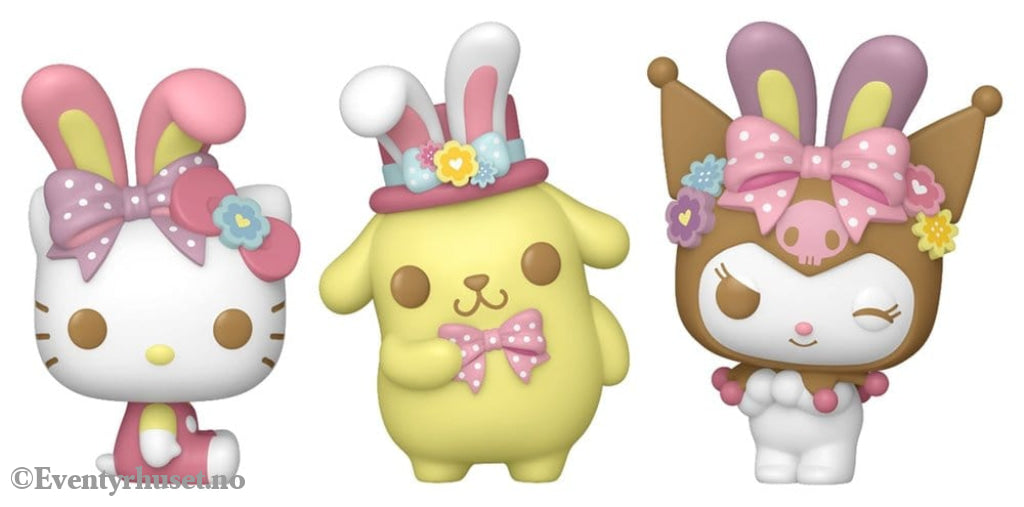 Hello Kitty Pocket POP! Vinyl Figure Easter Egg 3-Pack HK 4 cm Collectibles
