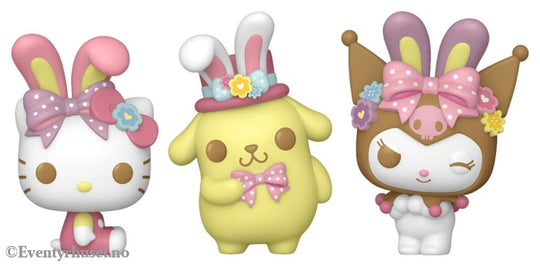 Hello Kitty Pocket POP! Vinyl Figure Easter Egg 3-Pack HK 4 cm Collectibles