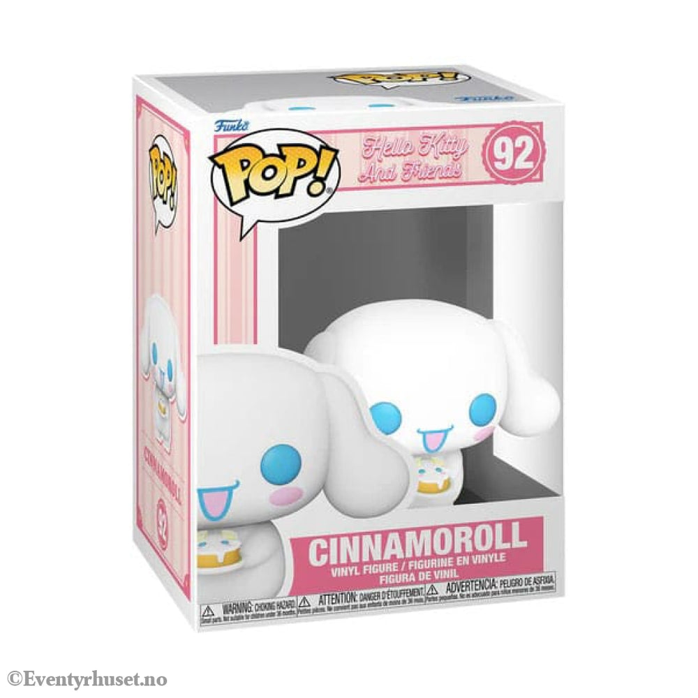 Hello Kitty POP! Sanrio Vinyl Figure Cinnamaroll with Dessert 9 cm Collectibles