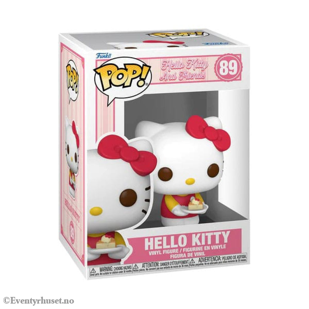 Hello Kitty POP! Sanrio Vinyl Figure Hello Kitty with Dessert 9 cm Collectibles