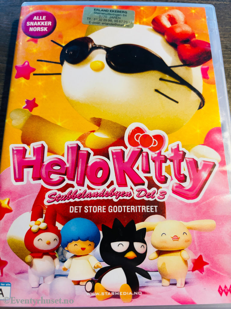 Hello Kitty – Stubbielandsbyen Del 3. DVD.