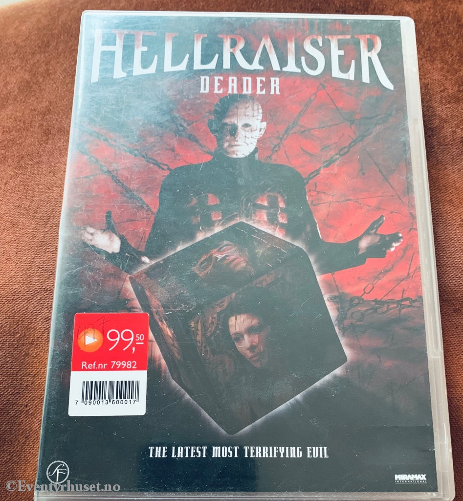 Hellraiser Deader. 2005. Dvd.