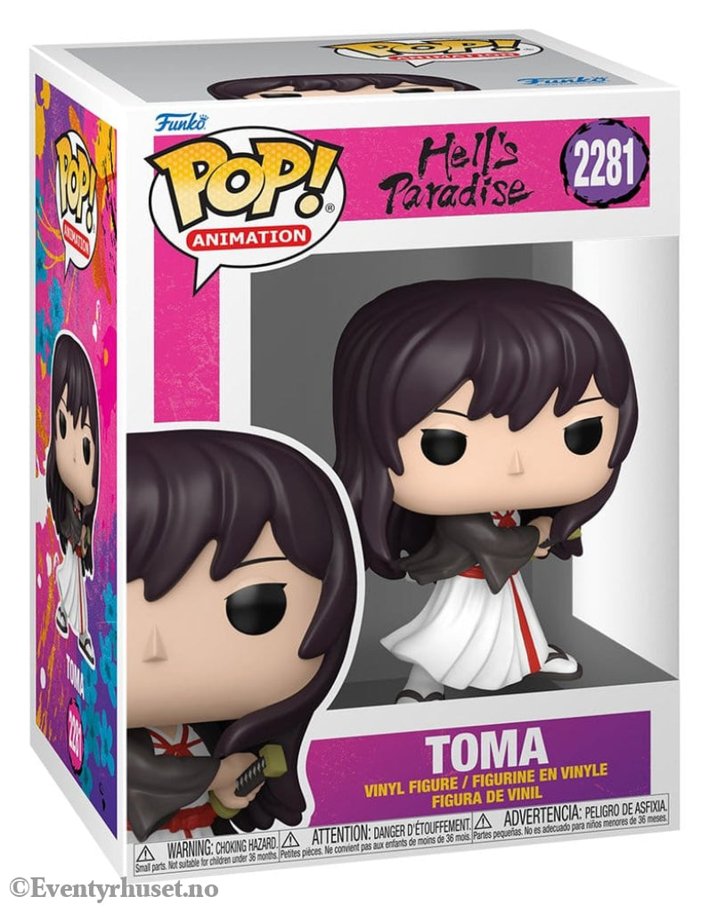 Hell’s Paradise: Jigokuraku POP! Animation Vinyl Figure Toma 9 cm Manga & Anime
