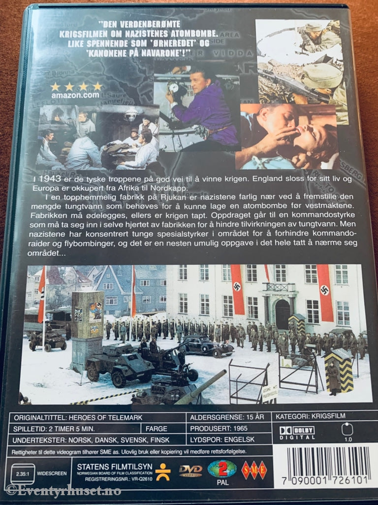 Helter I Telemark. 1965. Dvd. Dvd