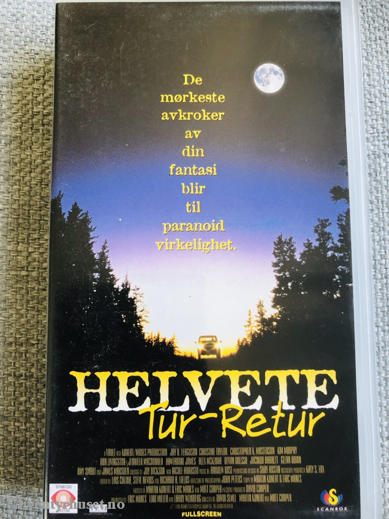 Helvete Tur-Retur. 1996. Vhs. Vhs