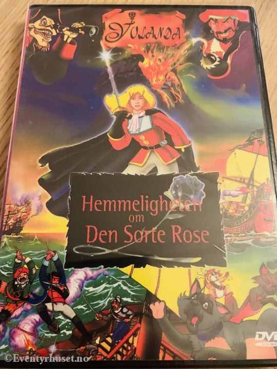 Hemmeligheten Om Den Sorte Rose. 2000. Dvd Ny I Plast!