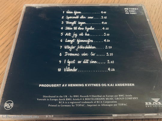 Henning Kvitnes – Veien Hjem, 1991. CD.