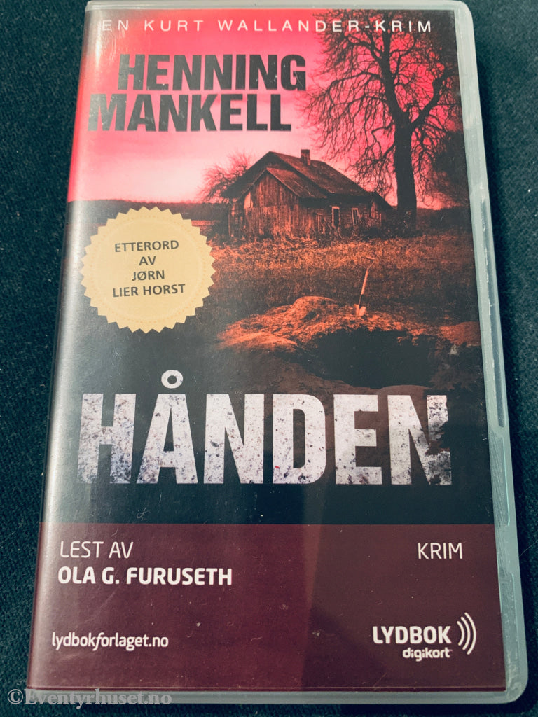 Henning Mankell. Hånden. Lydbok På Digikort.