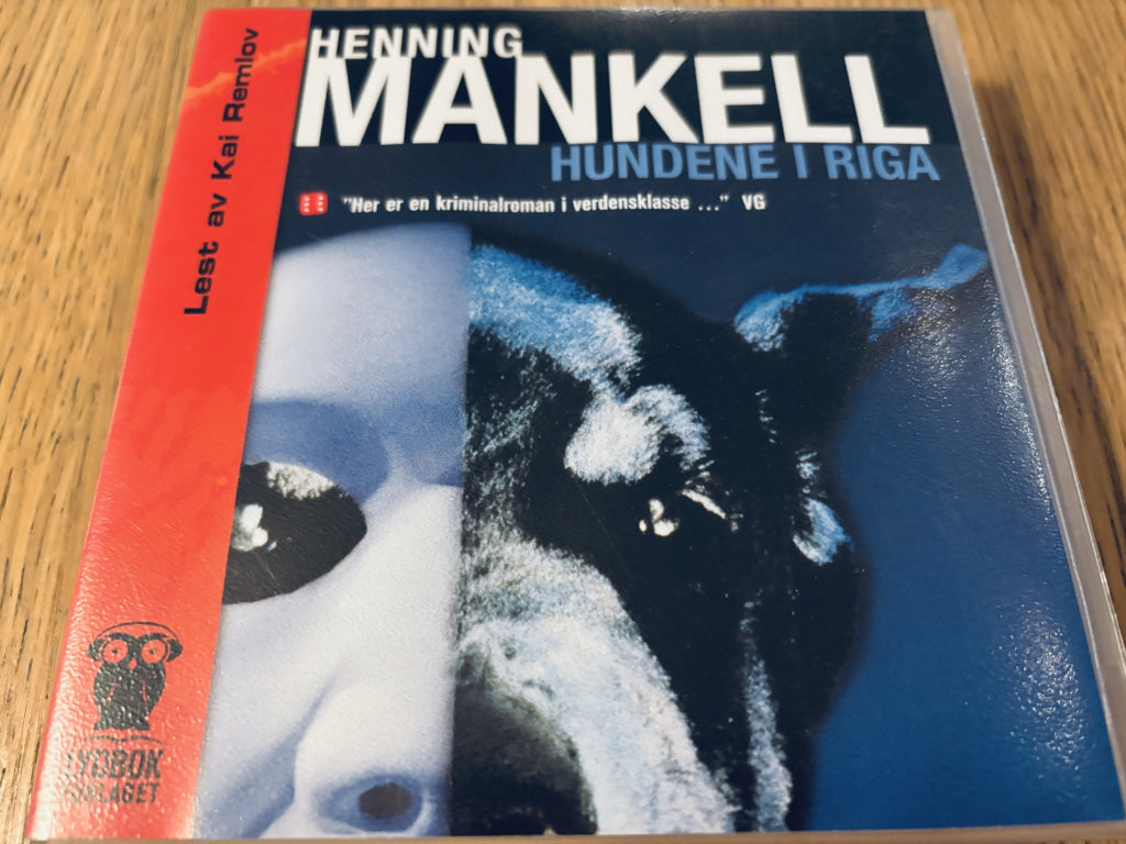 Henning Mankell – Hundene i Riga. Lydbok på CD.
