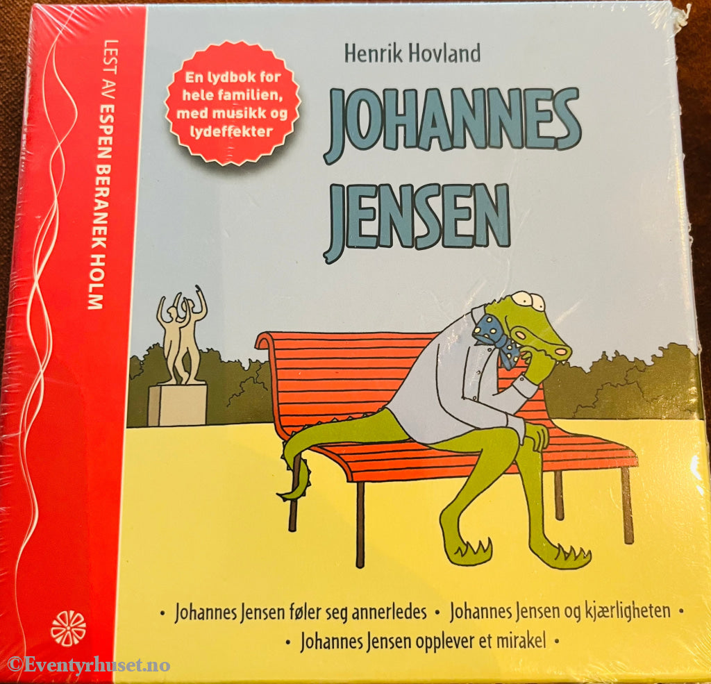 Henrik Hovland. Johannes Jensen. Lydbok På Cd. Ny I Plast!