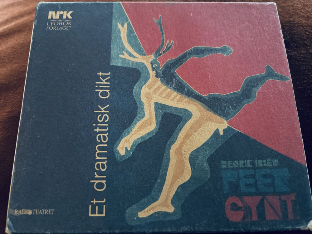 Henrik Ibsen Peer Gynt. Lydbok på CD.