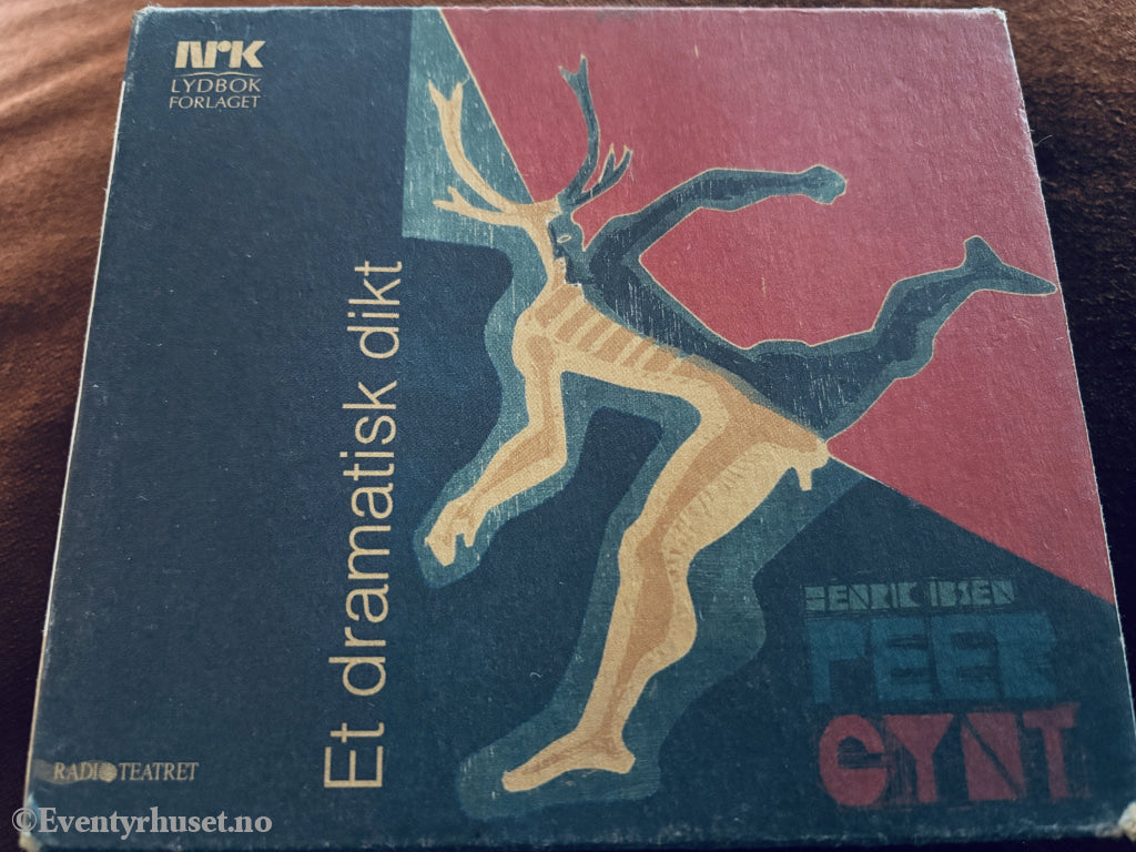 Henrik Ibsen Peer Gynt. Lydbok på CD.