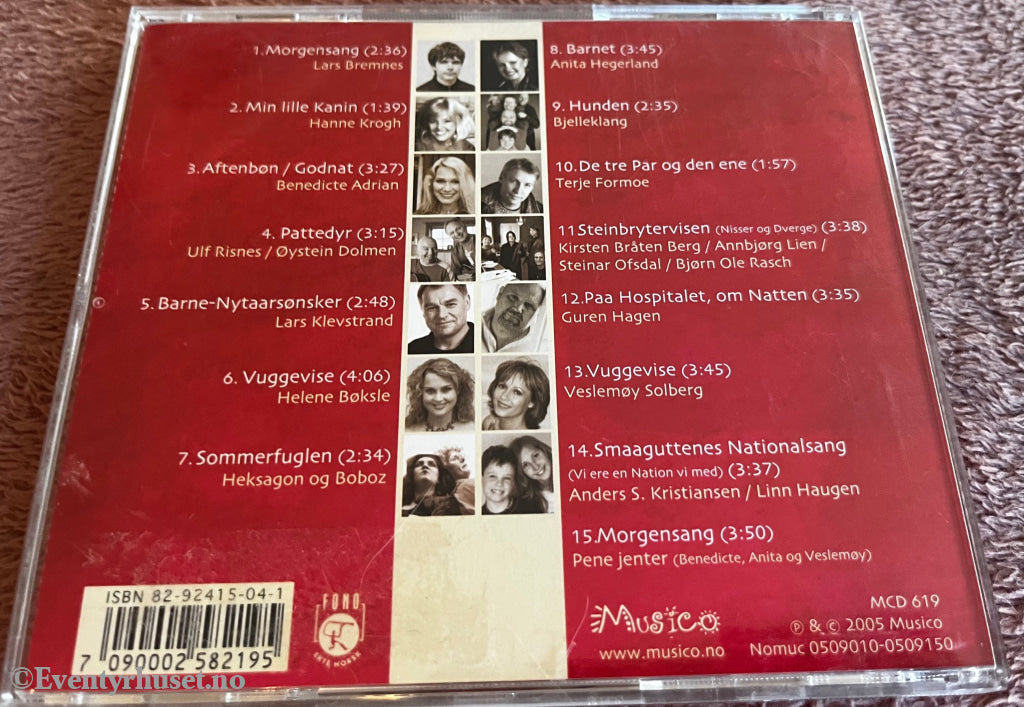 Henrik Wergeland. 2008. Henrik Wergeland i børnekammeret. Lydbok på CD.