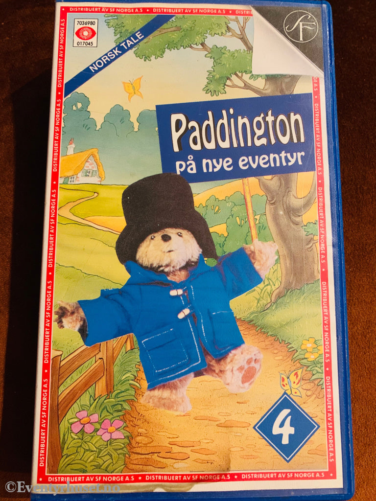 Her Kommer Paddington 4. På Nye Eventyr. 1991/94. Vhs. Vhs