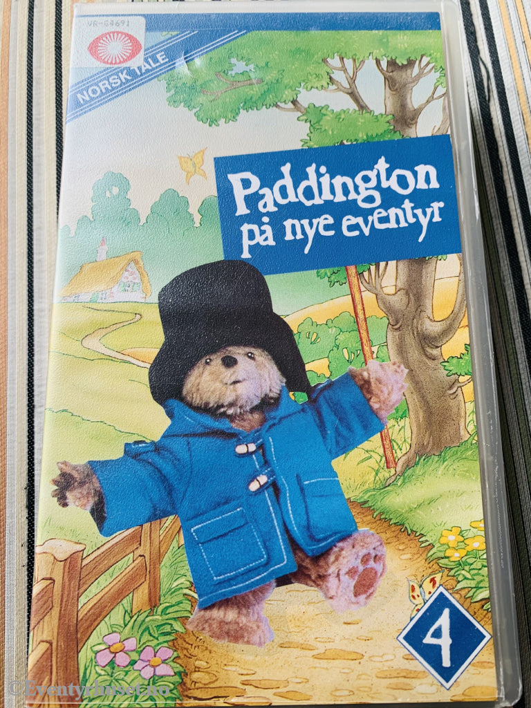 Her Kommer Paddington 4. På Nye Eventyr. 1991/94. Vhs. Vhs