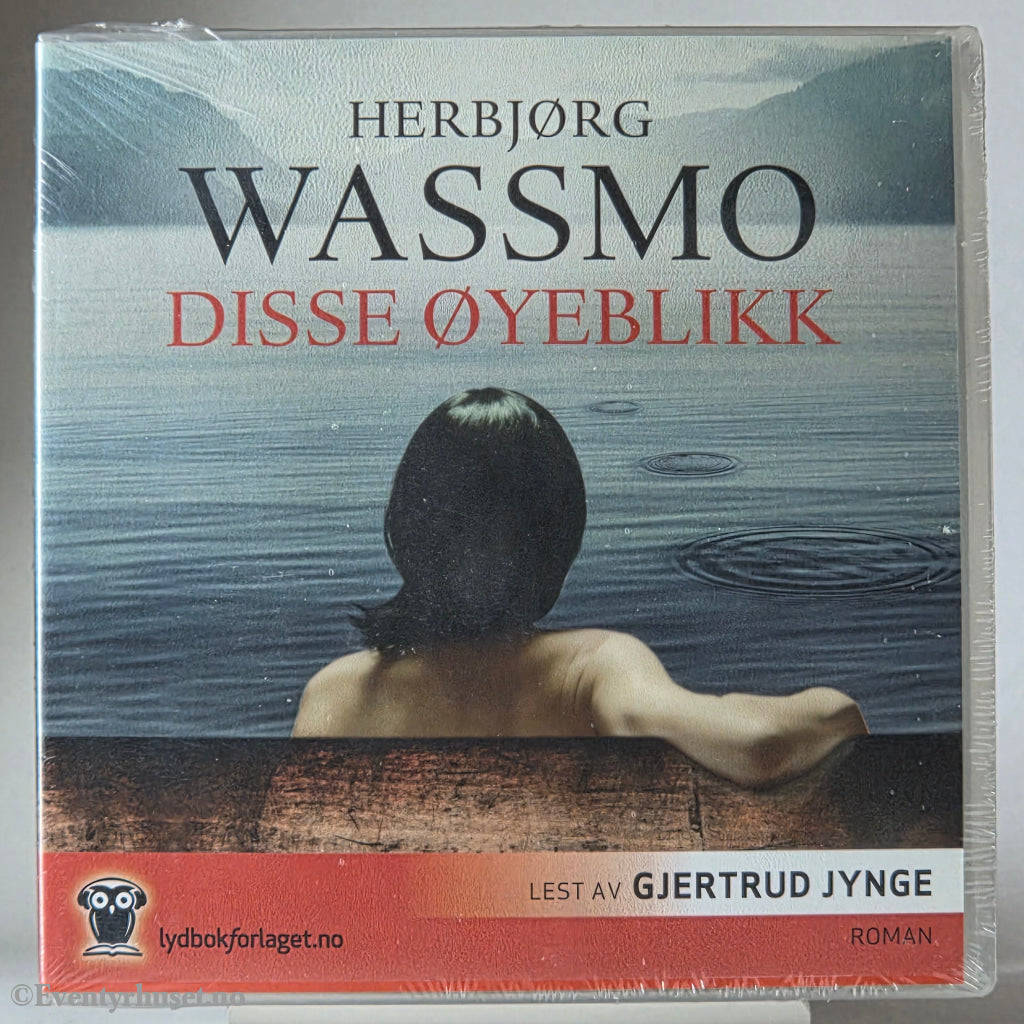 Herbjørg Wassmo (2013). Disse øyeblikk. Lydbok på CD. Ny i plast!