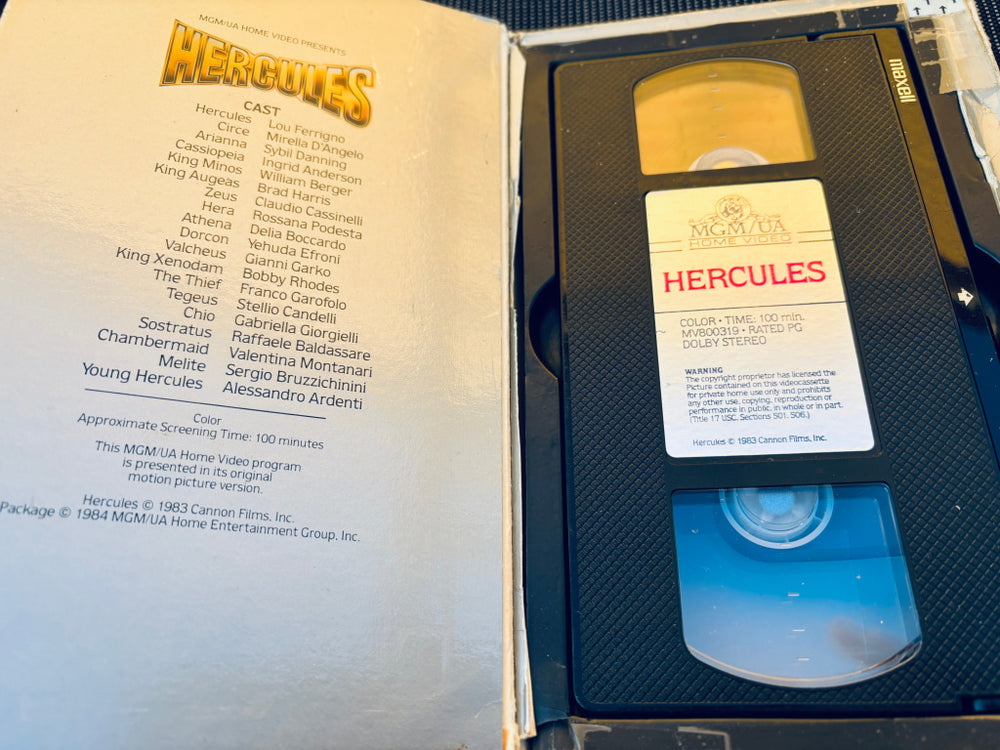 Hercules. VHS Big Box. VHS Big Box