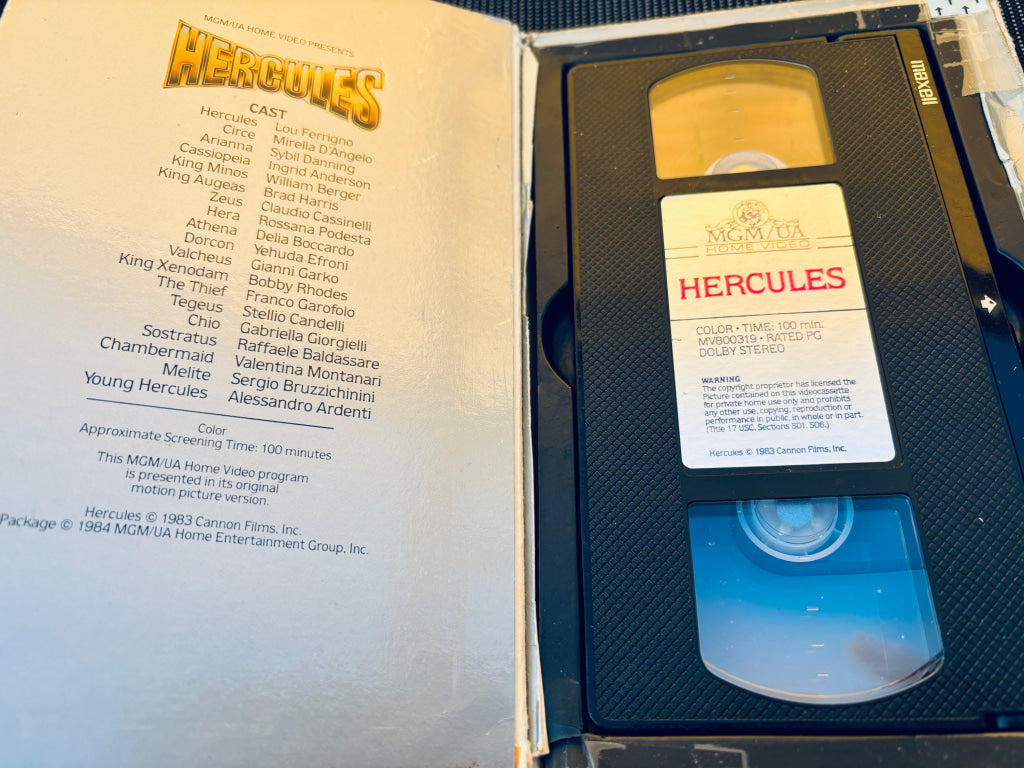 Hercules. VHS Big Box. VHS Big Box
