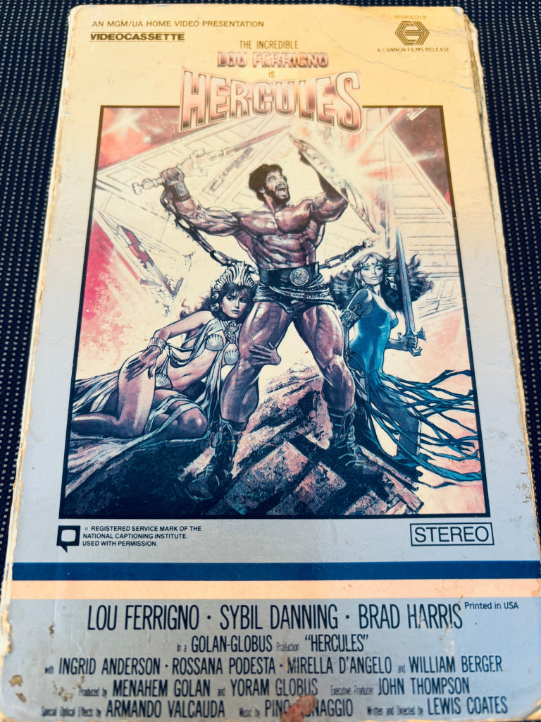 Hercules. VHS Big Box. VHS Big Box