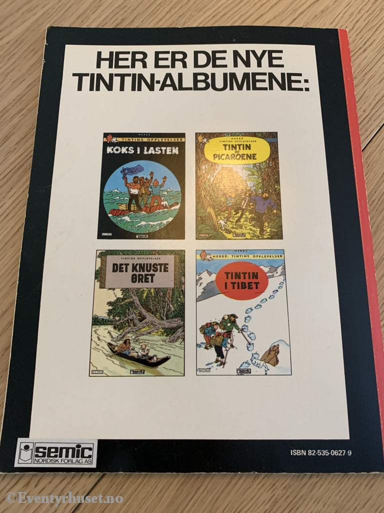 Hergé: Tintin Album Nr. 02 I Tibet. 1984. Tegneseriealbum