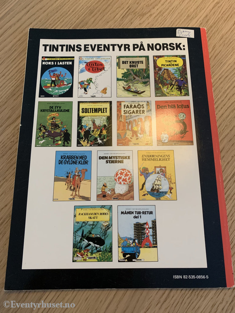 Hergé: Tintin Album Nr. 13. Månen Tur-Retur Del 1. 1953/1987. Tegneseriealbum