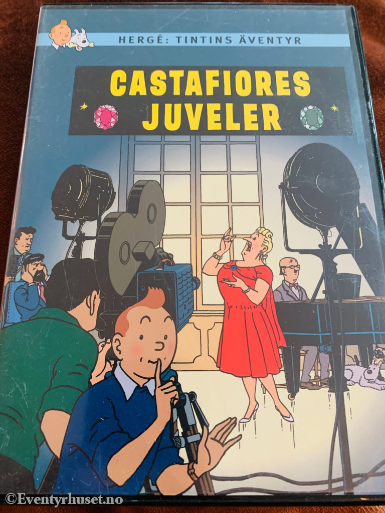 Hergé. Tintins opplevelser. Castafiores juveler. 1991. DVD. DVD