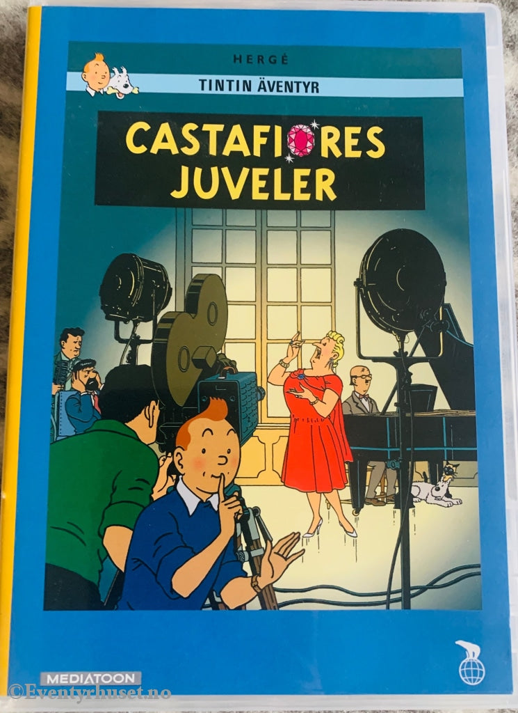 Hergé. Tintins Opplevelser. Castafiores Juveler. 1991. Dvd. Dvd