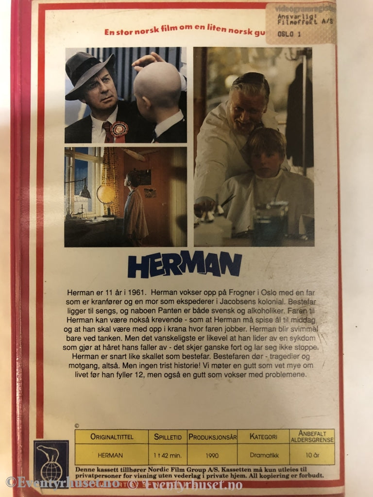 Herman. 1990. Vhs Big Box.