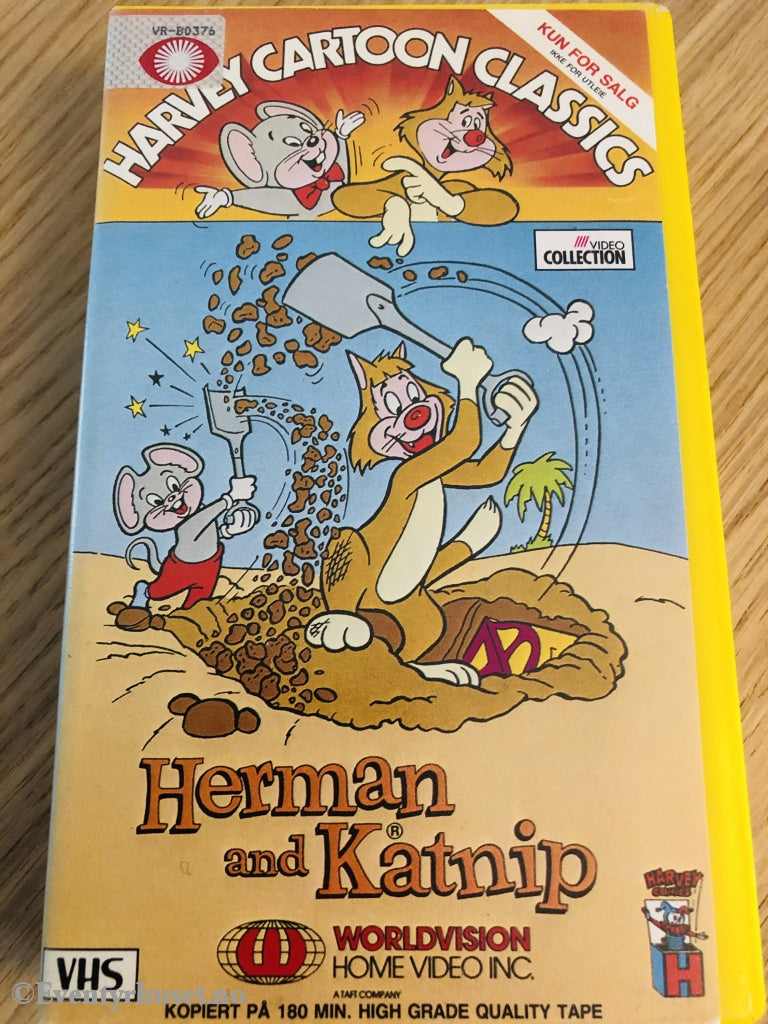 Herman & Katnip. 1986. Vhs. Vhs
