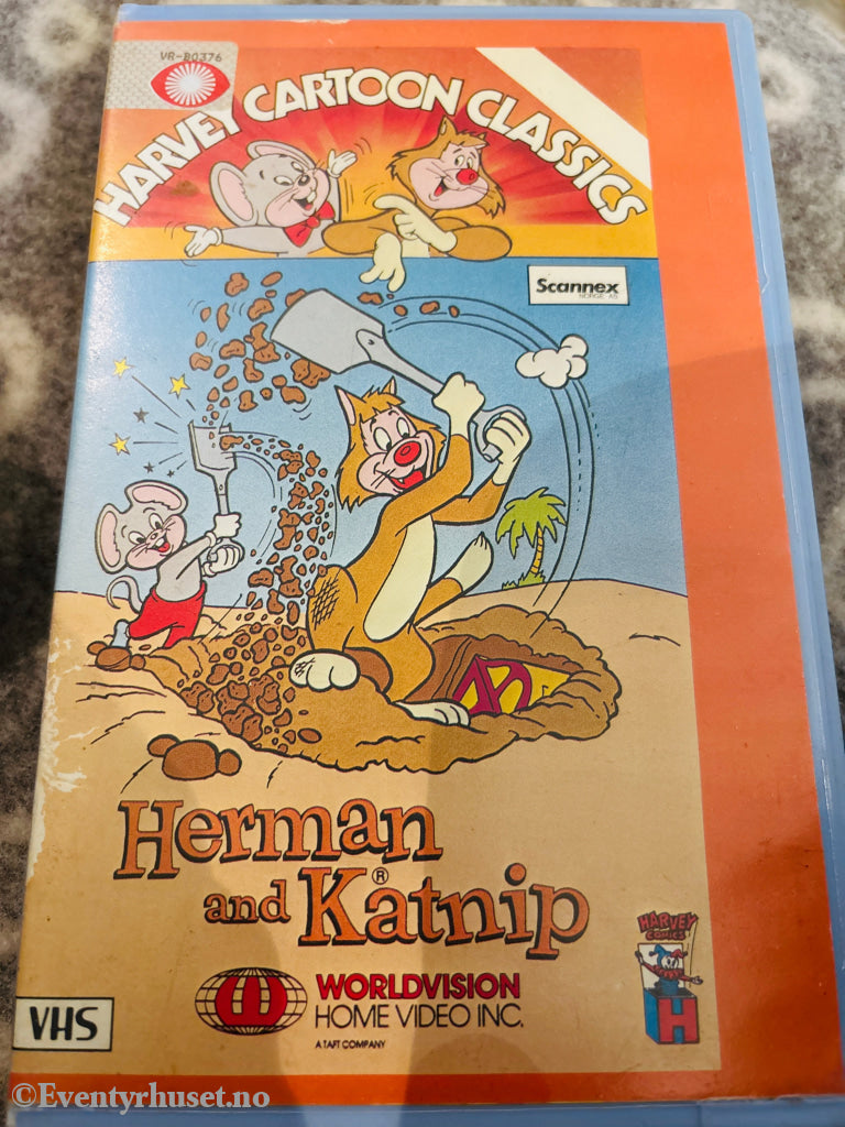 Herman & Katnip. 1986. VHS Big Box. VHS