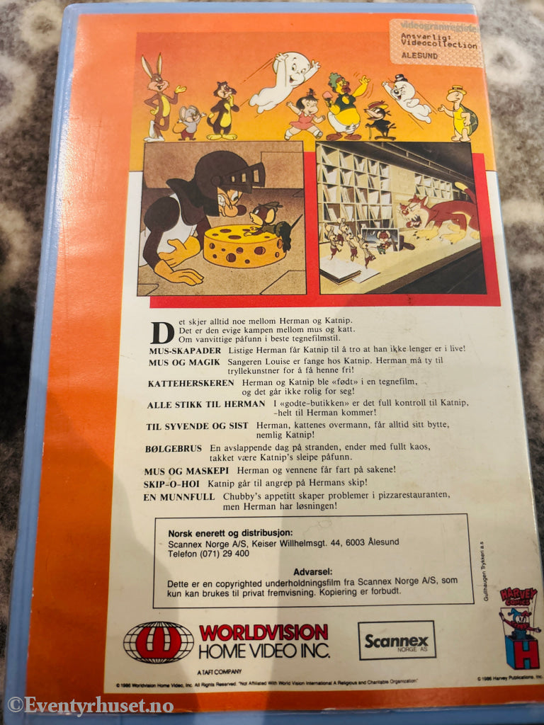 Herman & Katnip. 1986. VHS Big Box. VHS