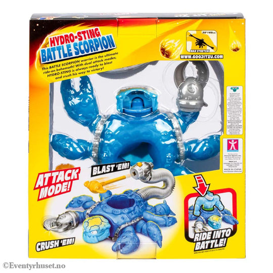 Heroes of Goo Jit Zu Meteor Madness Stretch Figure Battle Scorpion Hydro Sting 22 cm Toys
