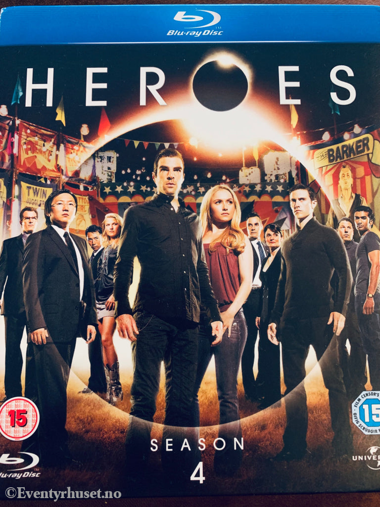 Heroes Sesong 4. Blu Ray Samleboks. Blu-Ray Disc