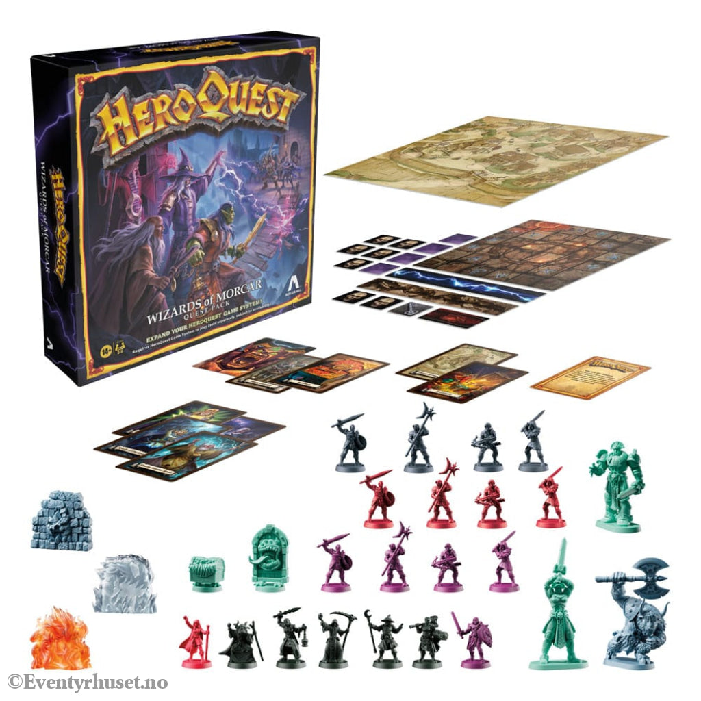HeroQuest Board Game Expansion Wizards of Morcar Quest Pack *English Version* Games